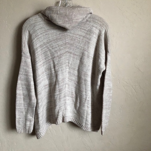 Express Cowl Neck Marled Sweater - Picture 7 of 9